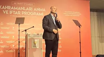 İçişleri Bakanı Soylu, şehit yakınları ve gazilerle iftarda buluştu