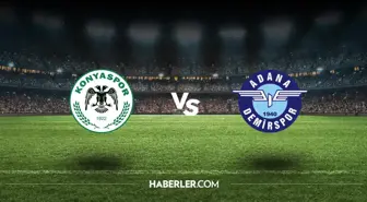 Konyaspor - Adana Demirspor maçı ne zaman saat kaçta? Konyaspor - Adana Demirspor CANLI izleme linki var mı?