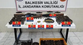 Balıkesir'de jandarmadan uyuşturucu operasyonu