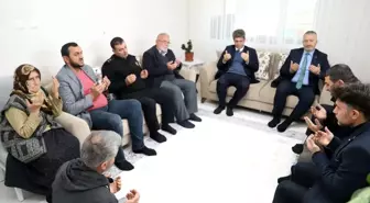 Başkan Topaloğlu, şehit ailelerini unutmadı