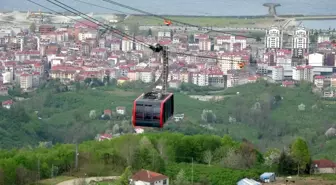 Karadeniz Bölgesi'nin en uzun teleferik tesisi 3 yıl aradan sonra tekrar hizmete giriyor