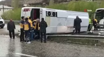 Sivas'ta otobüs kazası: 8 yaralı