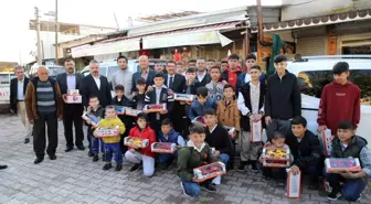 Başkan Çelik bayram namazını Sancaklıbozköy'de kıldı