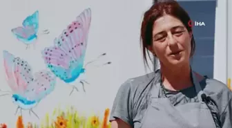 ATOnun İskenderunda kurduğu prefabrik yaşam alanı duvar resimleriyle canlandırıldı