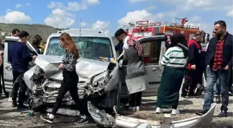 Siirt'te iki trafik kazası: 13 yaralı