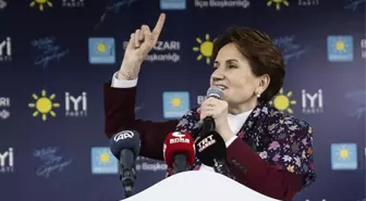 Akşener, 'Yerli ve milli mi arıyorsun Recep bey? Aha burada' diyerek Bilge Yılmaz'ı işaret etti: İnşallah ekonomimizi yönetecek