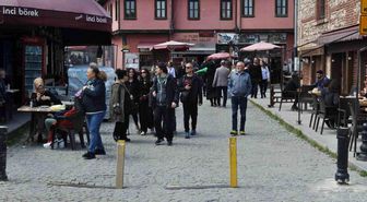 Tarihi Odunpazarı Evleri Bayramda Turist Akınına Uğradı