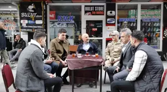 Ağrı Valisi Esnaf ve Vatandaşlarla Bayramlaştı
