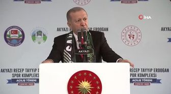 Cumhurbaşkanı Erdoğan: 'TCG Anadolu uçak gemimizi İzmir'e uğurlayacağız. İnşallah oradan farklı mesajlar vereceğiz'