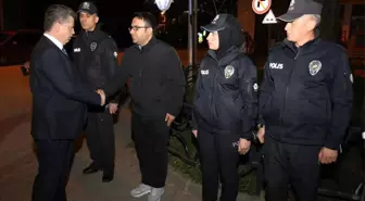 Eskişehir İl Emniyet Müdürü Yaman Ağırlar'dan emniyet mensuplarına bayram kutlaması