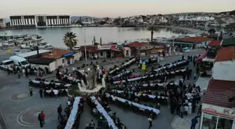 Karaburunlular, Ramazan Ayı Boyunca Belediyenin Kurduğu Yarımada Sofrasında Buluştu