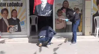 İyi Parti'nin Kadirli'deki Seçim Bürosu Önünde Boş Kovan Bulundu