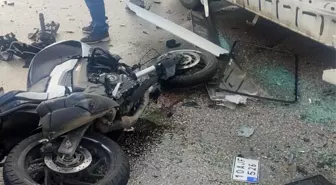 Bandırma Edincik kavşağında trafik kazası: 1 yaralı