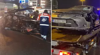 İstanbul'da Zincirlikuyu'da meydana gelen trafik kazasında 8 kişi yaralandı