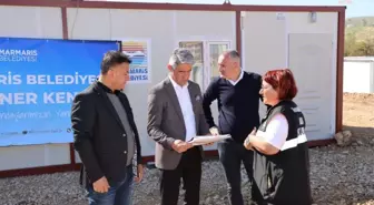 Marmaris Belediyesi, Malatya'daki Depremzedelere Konteyner Yardımı Yaptı