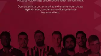 Bandırmaspor'da, 7 futbolcu kadro dışı