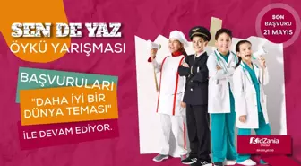 Kidzania İstanbul Öykü Yarışması 'Daha İyi Bir Dünyaya' Davet Ediyor