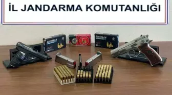 Ortaca'da ruhsatsız silah ve çok sayıda mermi ele geçirildi