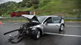 AK Parti Milletvekili Canbey, trafik kazası geçirdi