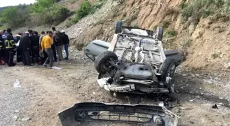 Kastamonu'da Otomobil Dere Yatağına Devrildi: 2 Yaralı