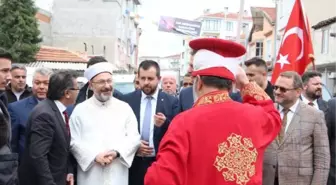 Diyanet İşleri Başkanı Ali Erbaş, Roman vatandaşların umreye uğurlama programına katıldı