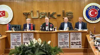 TÜRK-İŞ Genel Başkanı Atalay: '(Kamu Çerçeve Protokolü) Arzu ettiğimiz rakam olursa seçim arifesinde bu sorunu çözmek istiyoruz'