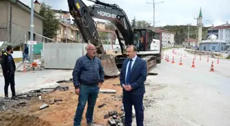 Emet Belediyesi Yağmur Suyu Kanalları İçin Çalışmalara Başladı