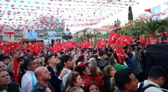 İBB Başkanı İmamoğlu, Manisa'da iki ilçede miting düzenledi