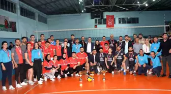 Silopi'de kurumlar arası voleybol turnuvası