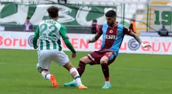 Spor Toto Süper Lig: Konyaspor: 1 Trabzonspor: 1 (İlk yarı)