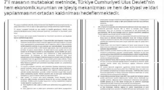 AK Parti'li Canikli: '7'li masa ulus devletini tehdit ediyor'