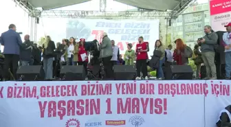 Ankara'da Emekçiler 1 Mayıs'ı Tandoğan'da Kutladı.