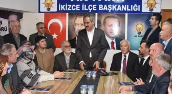 Milli Eğitim Bakanı Mahmut Özer Çaybaşı'nda halka hitap etti