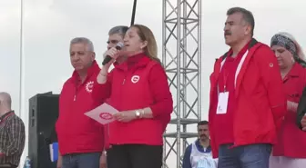 İstanbul'da 1 Mayıs, Maltepe'de Coşkuyla Kutlandı… Arzu Çerkezoğlu: '14 Mayıs'ta Bu Kötülük Düzeninden Hep Birlikte Kurtulacağız'