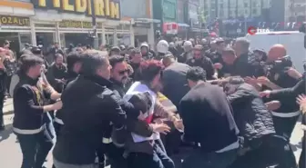 Şişli'den Taksim'e yürümek isteyen gruplara polis müdahalesi