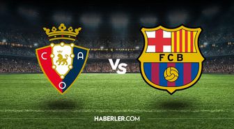 Barcelona - Osasuna maçı ne zaman, saat kaçta, hangi kanalda? Barcelona - Osasuna maçı şifresiz mi?