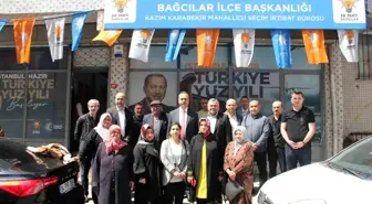 AK Parti İstanbul 3. Bölge Milletvekili Adayı Necati Karagöz, 'Bağcılar her zaman olduğu gibi Cumhurbaşkanımızı ve AK Partimizi bağrına basıyor'