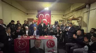 MHP Aşkale Seçim Koordinasyon Merkezi'nde coşkulu açılış