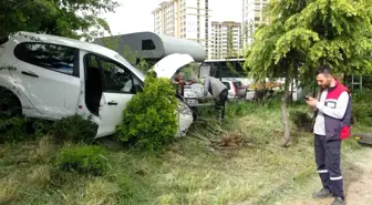 Sancaktepe'de trafik kazası: 1 yaralı