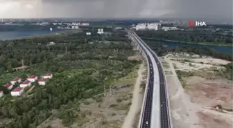 Türkiye'nin en uzun 4'üncü köprüsü Adana'da ulaşımı rahatlattı