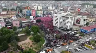 Cumhurbaşkanı Erdoğan: 'Milli Mücadele'ye öncülük eden Samsun, Türkiye Yüzyılı'nın da sancaktarı olacaktır'