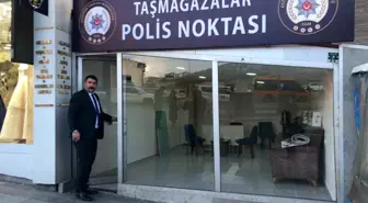 Gürcüler kuyumcuyu patlattı, Taş mağazalarına polis noktası geldi