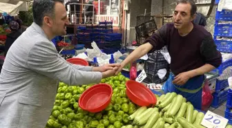 Semt pazarında vatandaştan Erdoğan'a destek: 'Karşısında babam da otursa Erdoğan'dan başkasına oy yok'