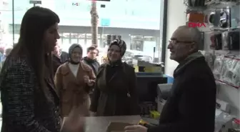 AK PARTİLİ AYAYDIN, ESENLER'DE ESNAFI ZİYARET ETTİ