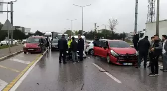 Bursa'da yağış nedeniyle zincirleme kaza: 2 yaralı