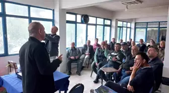 Didim'de üreticilere zeytin ve zeytinyağı eğitimi verildi
