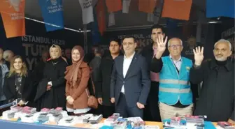 AK Parti İstanbul Milletvekili Adayı Serkan Bayram Kadıköy'de Esnafı Ziyaret Etti