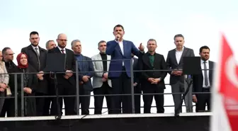 Çevre Şehircilik ve İklim Değişikliği Bakanı Murat Kurum Pendik'te müjdeler verdi