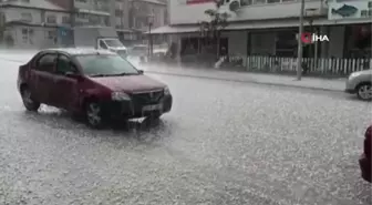 Ceviz büyüklüğündeki dolu milyonluk hasara neden oldu