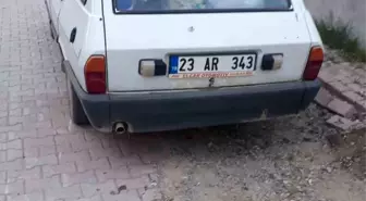 Elazığ'da çalınan otomobil bulundu